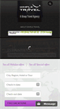 Mobile Screenshot of dimpletravel.com